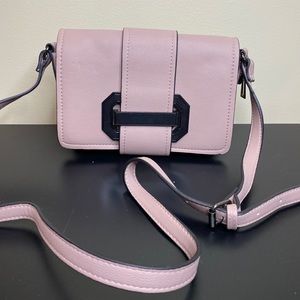 Beautiful and Elegant Beige-Lilac Purse